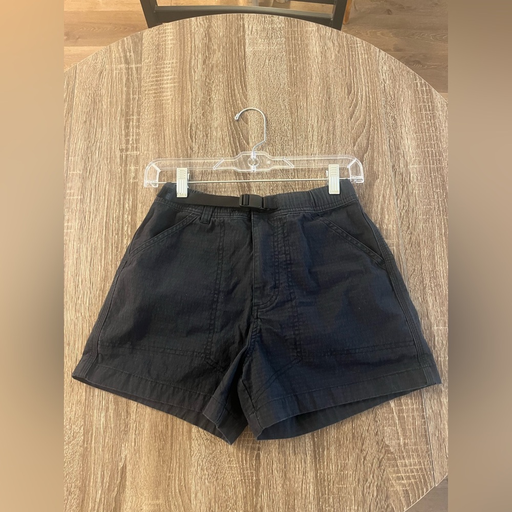 Topo Designs- Outdoor hiking shorts, Size XS, Black/ Navy Blue